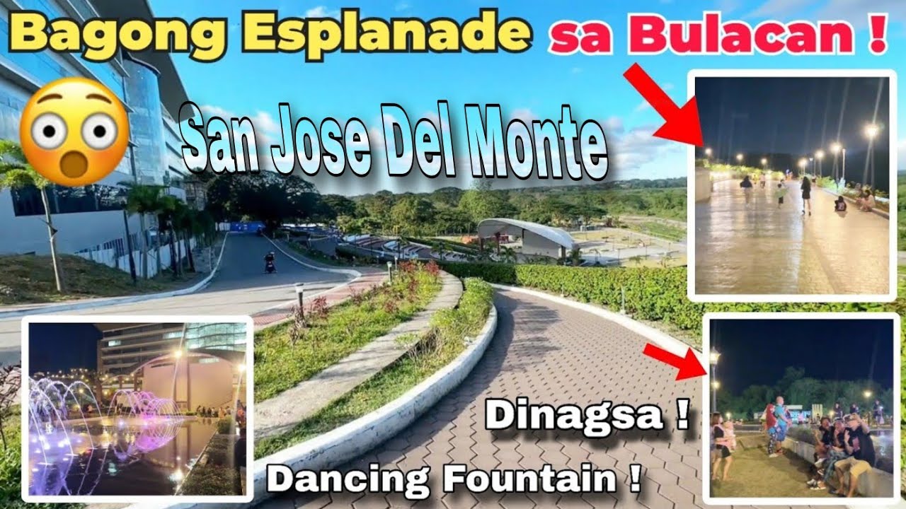 Wow Riverpark Esplanade at Dancing Fountain ! Dinadayo ng Turista ! San Jose Del Monte Bulacan