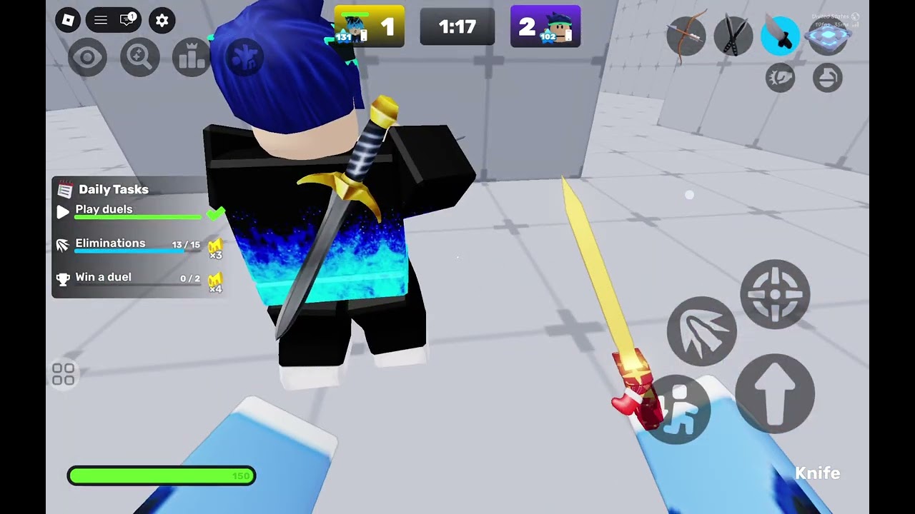 1v1ing my older brother 