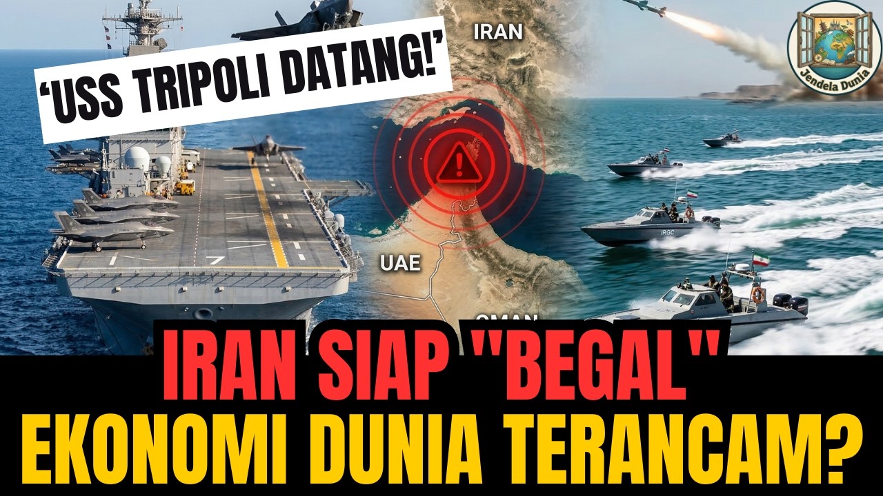 USS Tripoli vs Gerilya Iran: Apa Jadinya Jika Marinir AS Nekat Masuk Daratan?