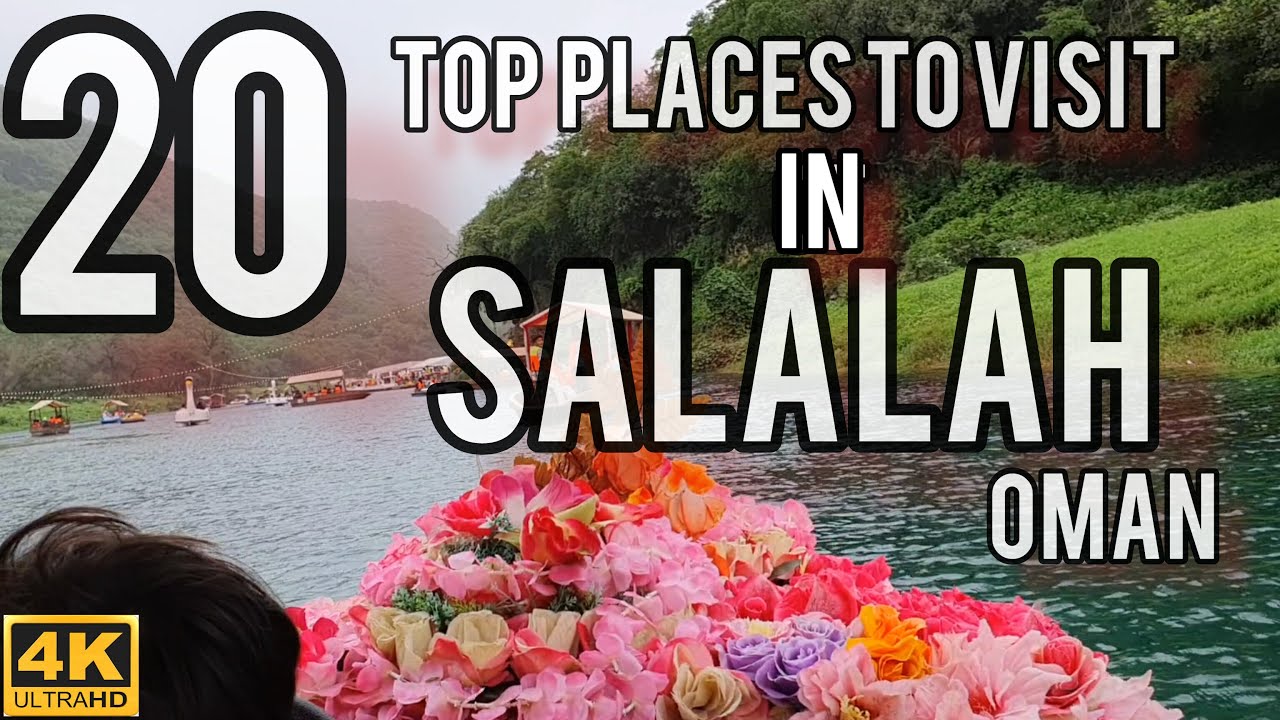 [4K] Top 20 places must visit in Salalah Oman | #salalahkhareef2023 #vlog #salalah #oman