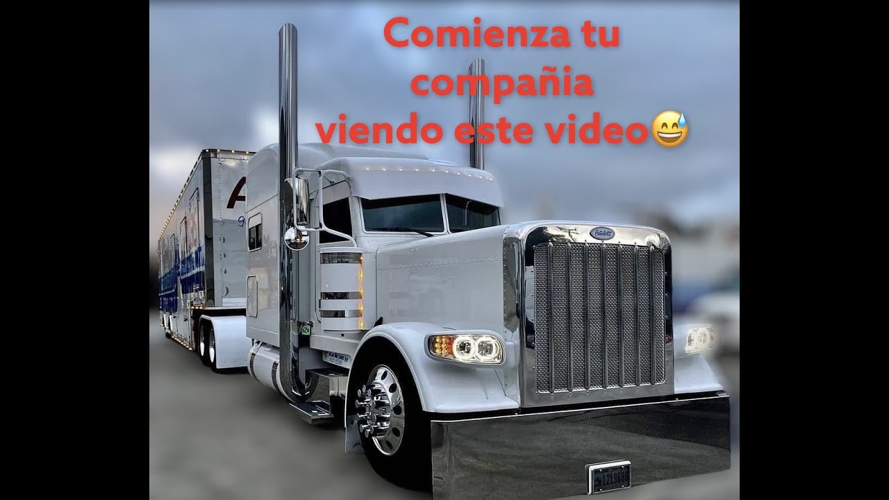 Como empezar tu compañia de transporte paso a paso.