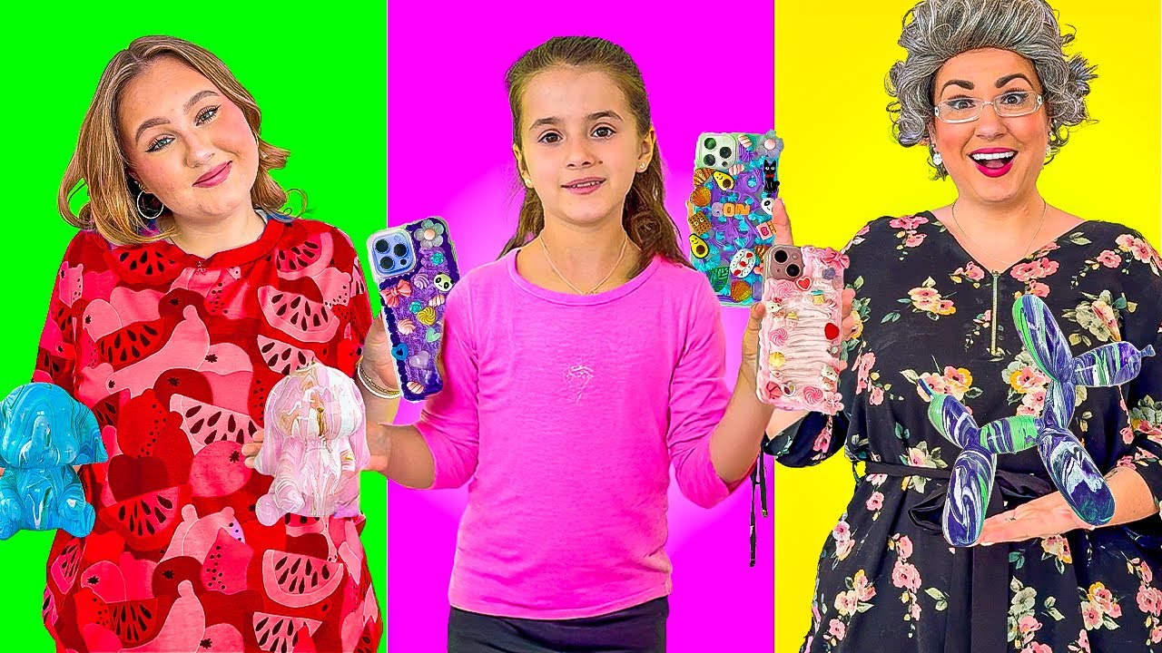 Ruby and Bonnie Do Fluid Art and Candle Crafts