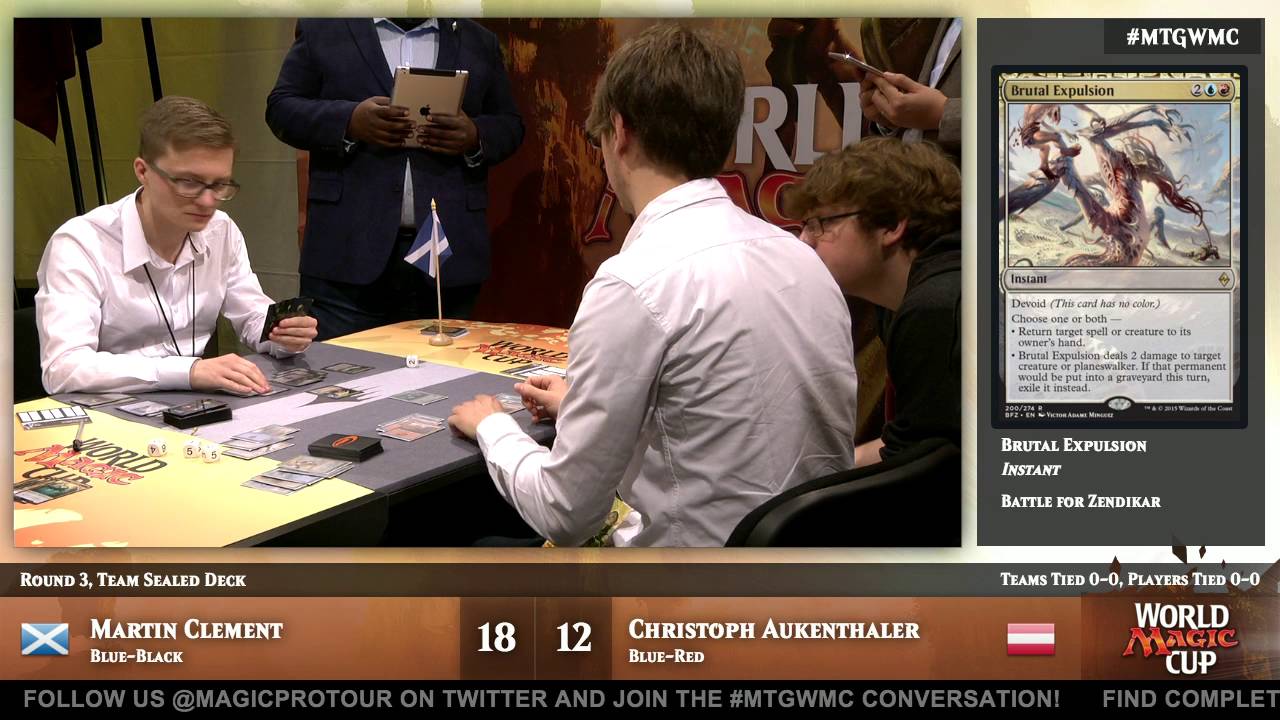 2015 World Magic Cup Round 3 (Team Sealed): Scotland vs. Australia