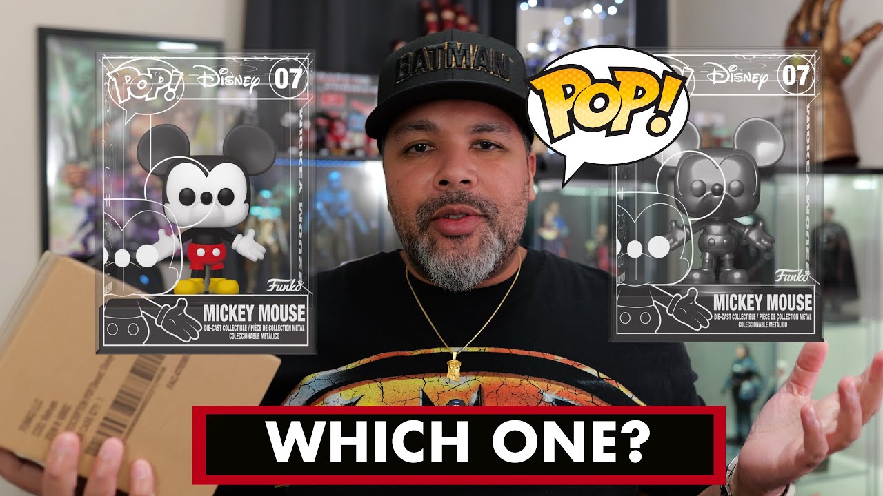 Funko Pop Mickey Mouse Die Cast Unboxing