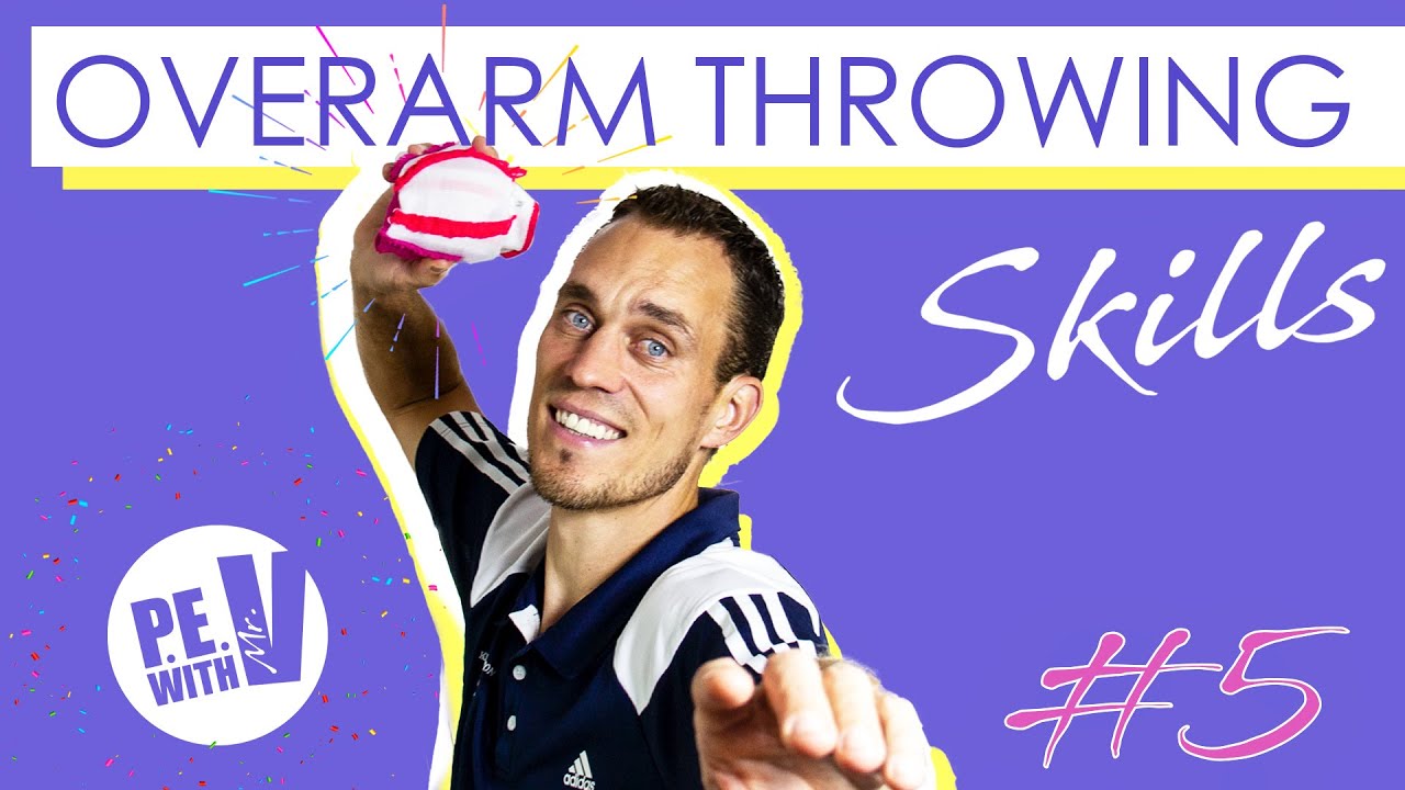 10 OVERARM 💪 THROWING SKILLS for kids | 10 EASY & FUN skills you can DO at HOME | Skills #5