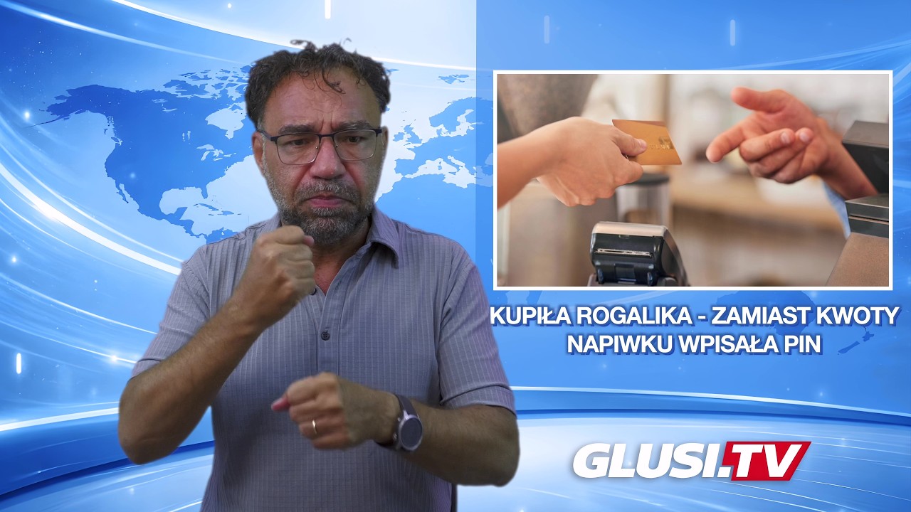 Kupiła rogalika - zamiast kwoty napiwku wpisała PIN