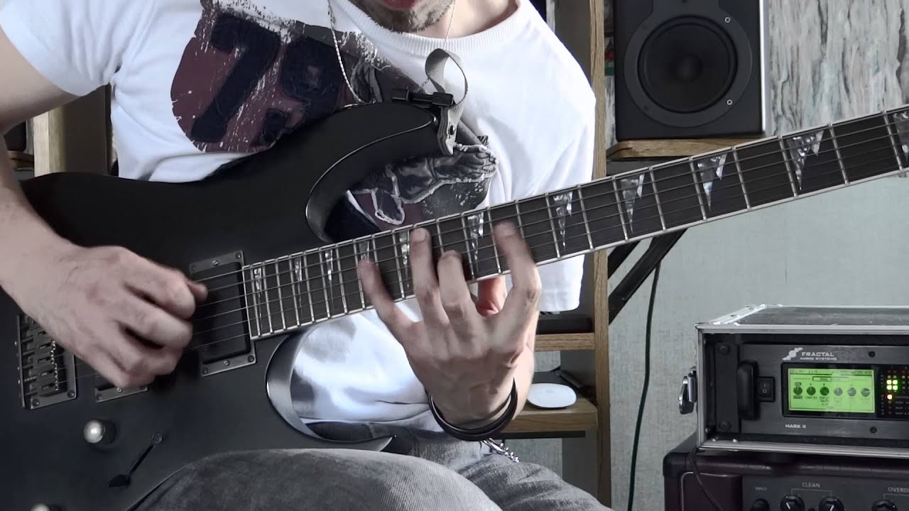 Racer X - Scarified - Guitar performance by Cesar Huesca
