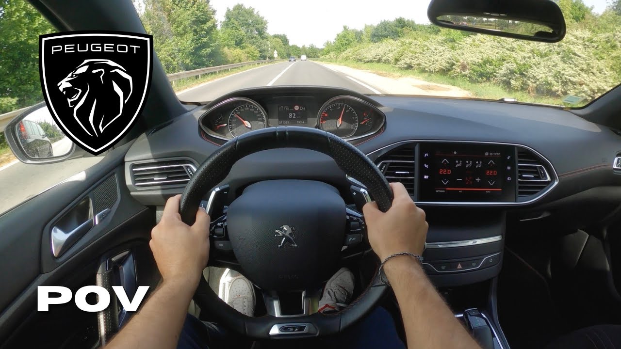 PEUGEOT 308 GT (2.0 BlueHDi 180ch S&S GT EAT8) SOUND & ACCELERATION !