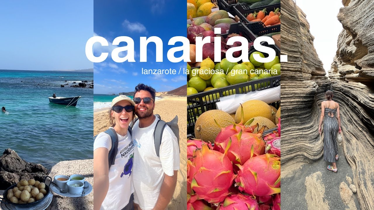 vlog canarias | diez d&iacute;as por lanzarote, la graciosa y gran canaria