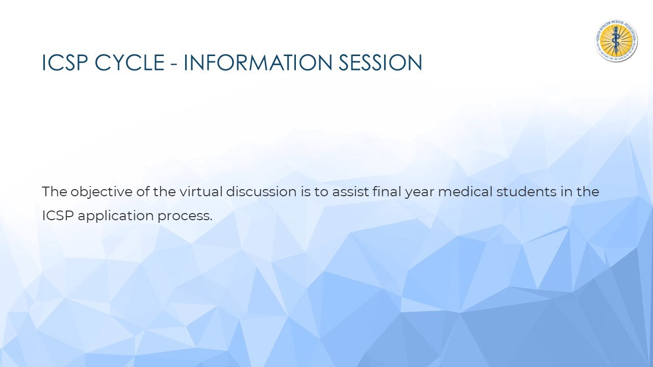 ICSP Cycle - Information Session