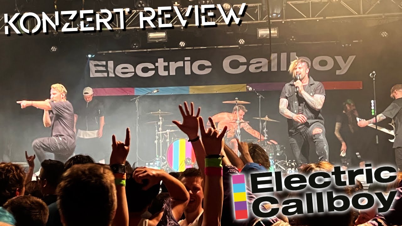 Electric Callboy live im Club Vaudeville, Lindau (20.05.22) | Konzert Review