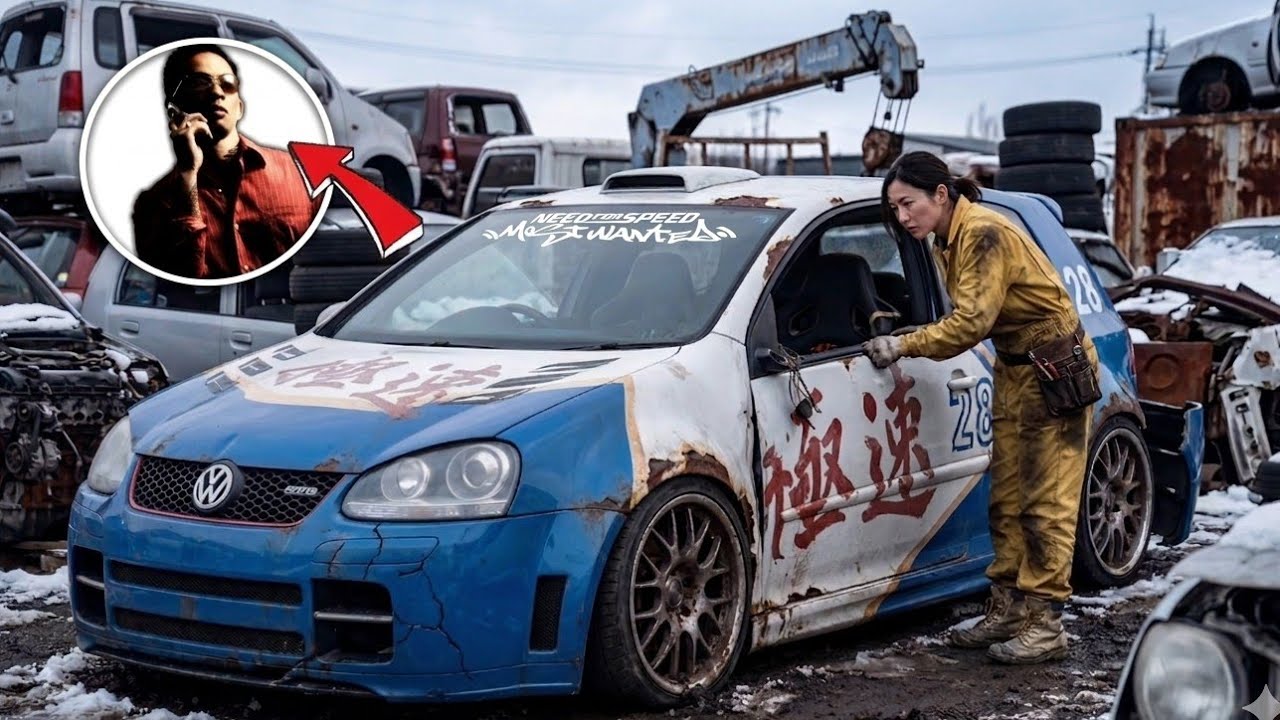 ASMR Car Restoration😱| Volkswagen Golf GTI Mk5 Need for Speed | Sonny Edition💀