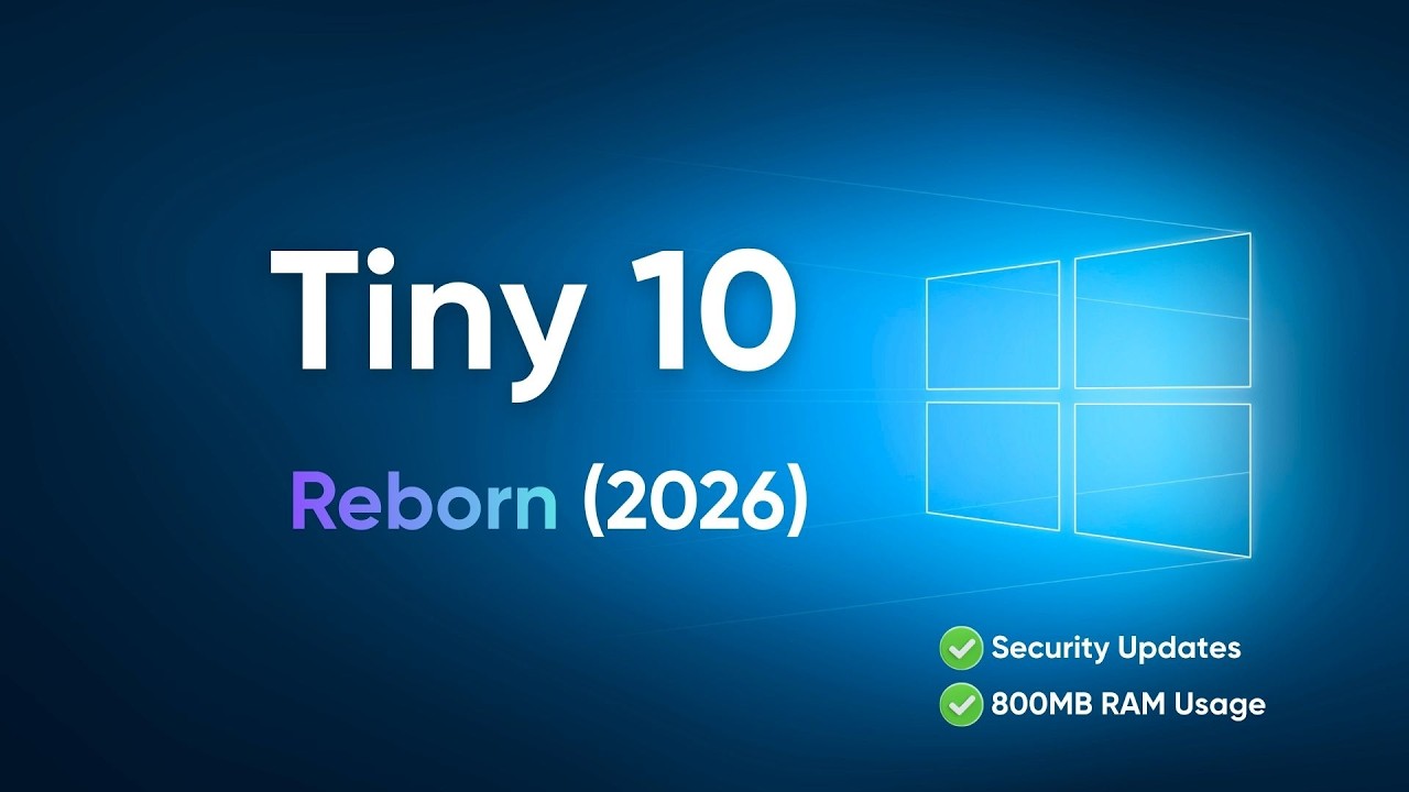 Устарела ли модель Tiny 10 к 2026 году? После просмотра этого видео вы измените своё мнение!