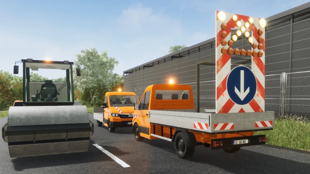 Road Maintenance Simulator - First Look Gameplay! 4K