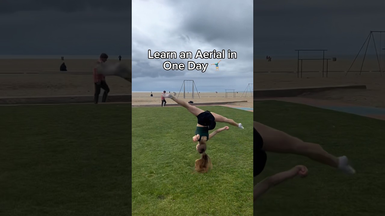 @annamcnulty taught me an Aerial! #gymnast #olympics #sports #calisthenics #aerial #learn #sports