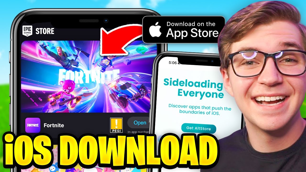 Как скачать Fortnite Mobile iOS на iPhone и iPad! (ТОЛЬКО ДЛЯ ЕВРОПЕЙСКОЙ ВЕРСИИ)