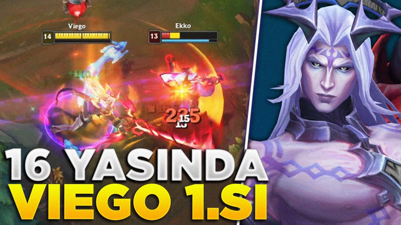 16 YAŞINDA VİEGO 1.SİNDEN OYUN KAZANDIRAN ORMAN REHBERİ! | Zero LoL