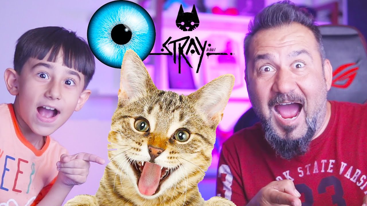 KEDİ OLDUK! GİZEMLİ GÖZLER BİZİ İZLİYOR! | PS5 STRAY OYNUYORUZ 6. Bölüm