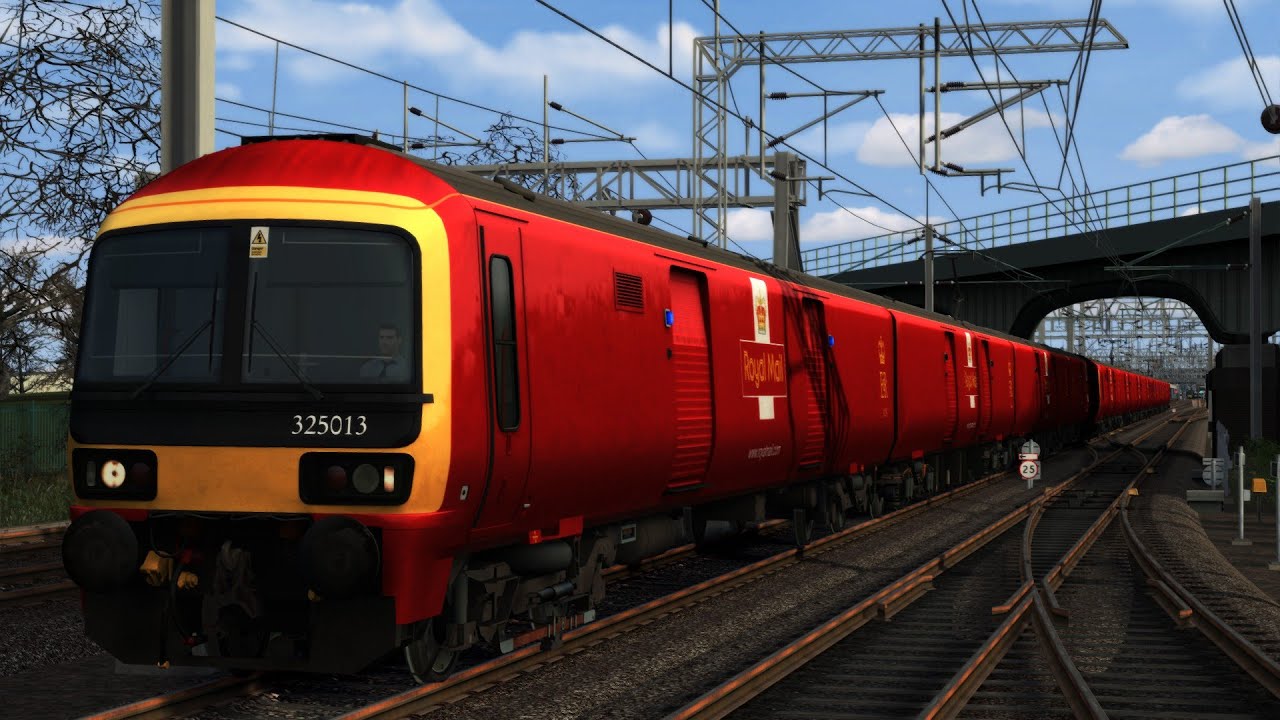 TS2021: Wembley Central - Sheildmuir Mail Terminal: Class 325