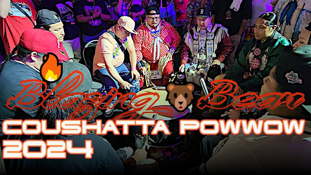 Blazing 🔥 Bear 🐻 (Contest Song) l FNL Coushatta (Kinder) Powwow 2024