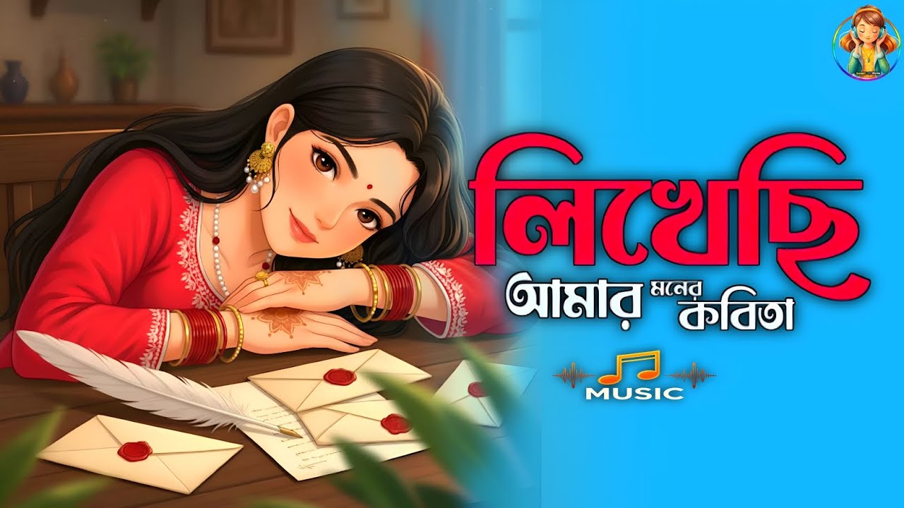 লিখেছি আমার মনের কবিতা 🥰 | LofiSong | Lkhechi amar moner kobita | Bengali Lofi Version Song