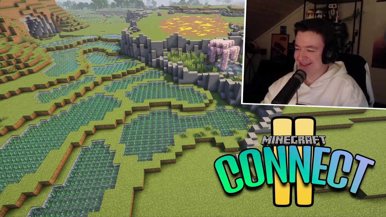 Die Base nimmt Form an! & Natürlich viel Farmen!👀 | Minecraft Connect 2 | byPlanet - Stream Archiv