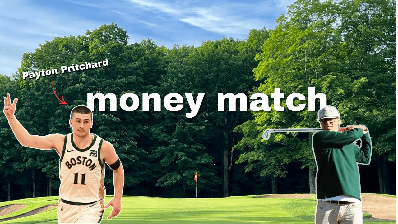 I Took on Celtics Champion Payton Pritchard for a Money Match on the Golf Course!