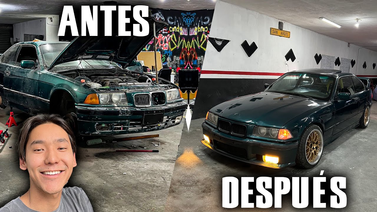 CONSTRUYENDO UN BMW E36 DE DRIFT EN 10 MINUTOS | Kenyi Nakamura