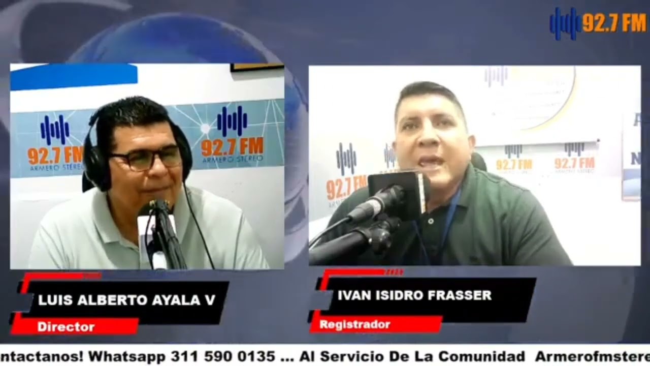 Así se vivió el conteo de votos en Armero Guayabal | Registrador Iván Isidro Frasser 