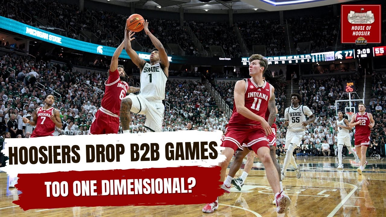 Indiana drops back-2-back games! How one dimensional are the Hoosiers? | House of Hoosier