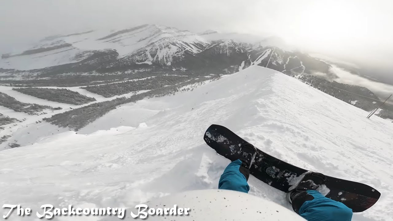 Lake Louise's Sketchiest Dbl Black Diamond? ER3 