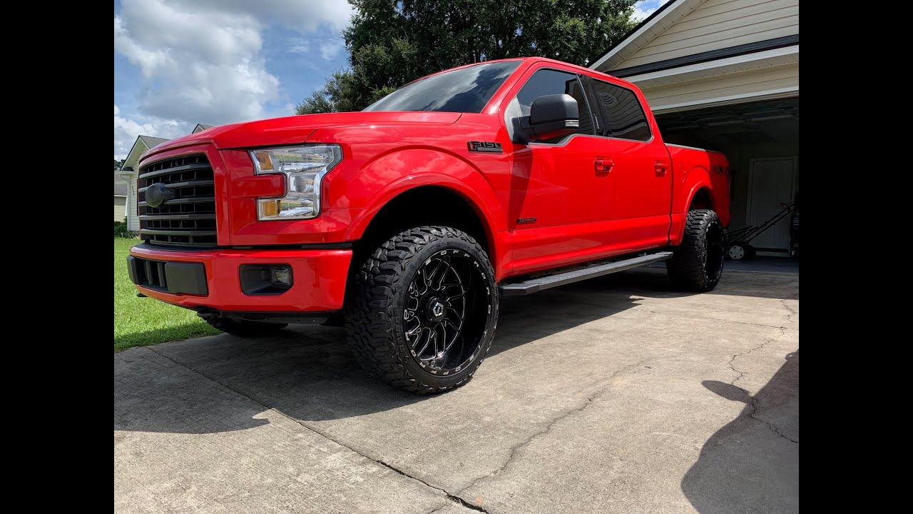 Leveled F150 22x12s/33s