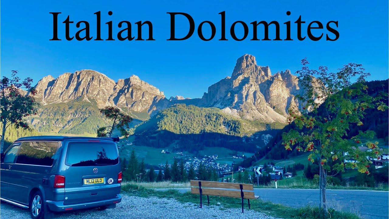 Can you wild camp in the Italian Dolomites? Vanlife Europe