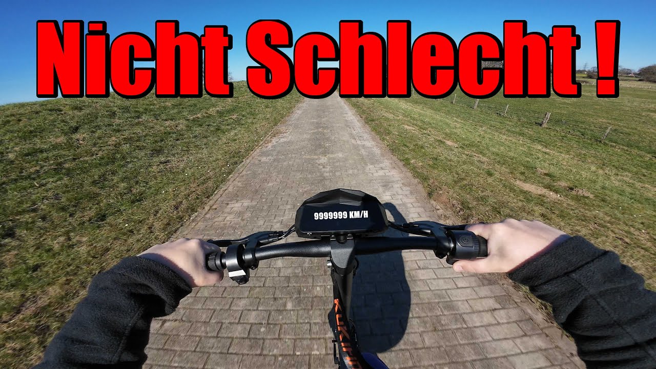 Kukirin G2 Topspeed Test | Der kann ja DOCH WAS