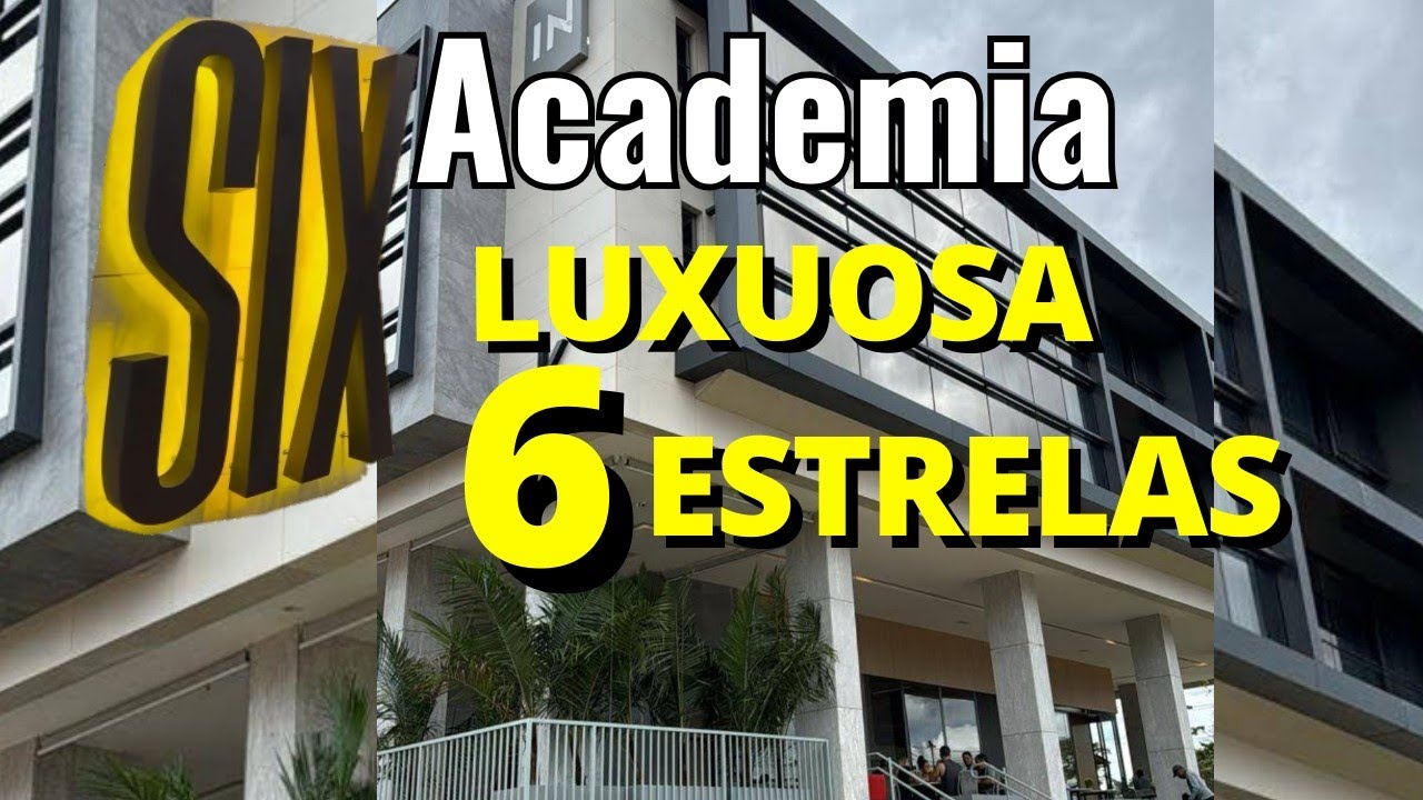 ACADEMIA LUXUOSA 6 ESTRELAS NO BRASIL