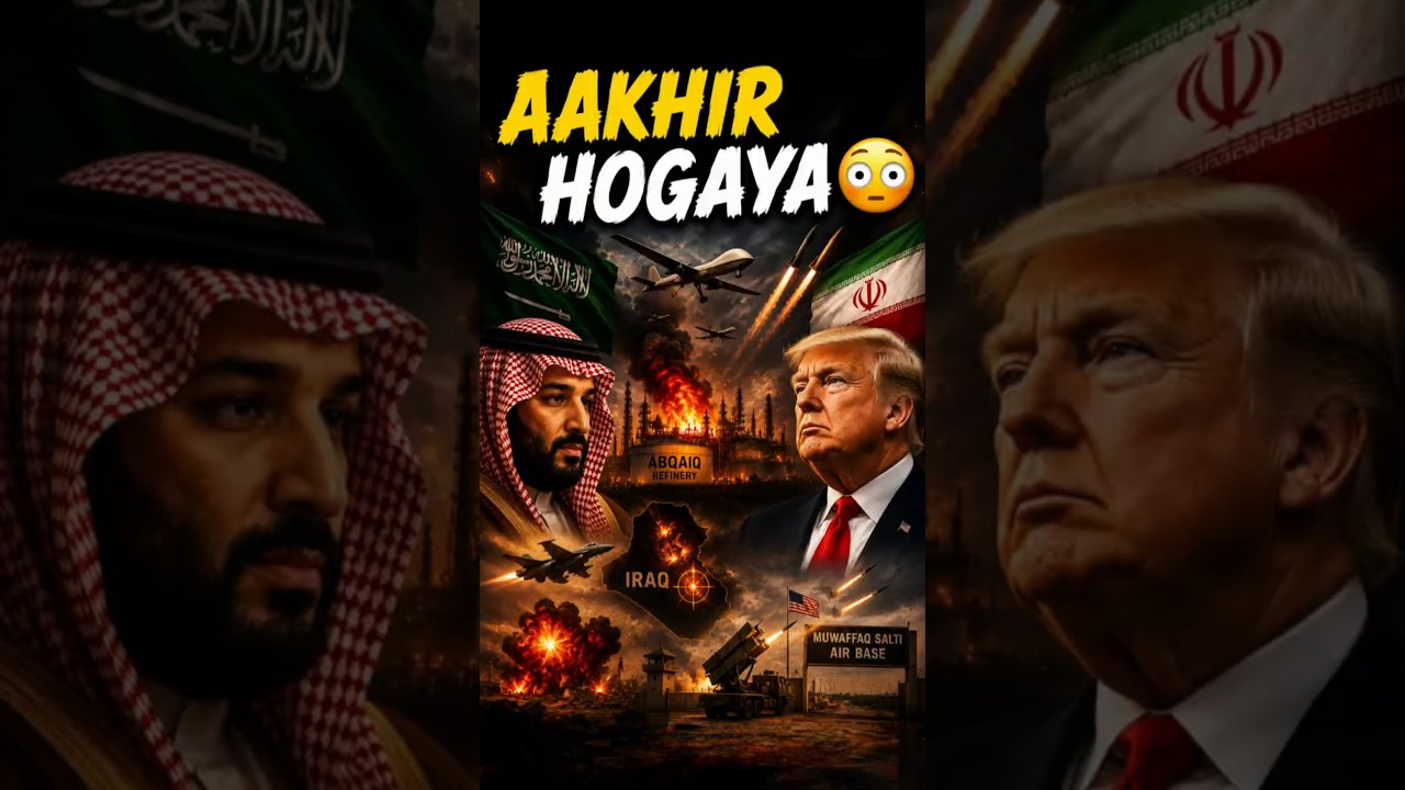 Iran Attacks US Base in Jordan Saudi Arabia Oil Refinery Drone Attack  Iraq Strike EXPLAINED #shorta