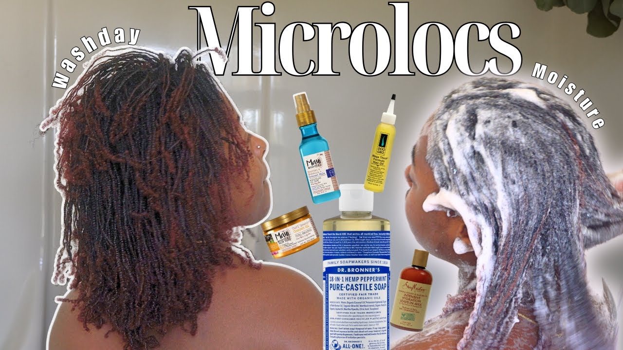MY LOC WASH DAY AND MOISTURIZING ROUTINE | HOW I MAINTAIN MY CURLY LOCS/ENDS