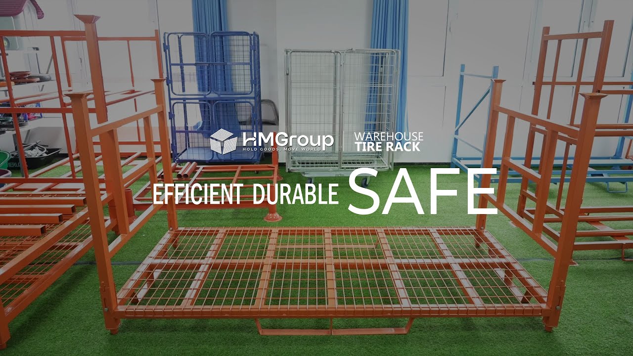 HM Group | Warehouse Stacking Tire Racks