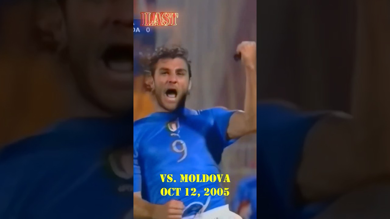 Christian Vieri. First and last goal for Italy. #vieri #italy #goals
