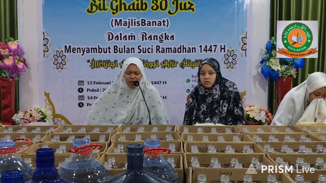 TASMI' AL QUR'AN 30 JUZ BIL GHAIB MAJLIS BANAT