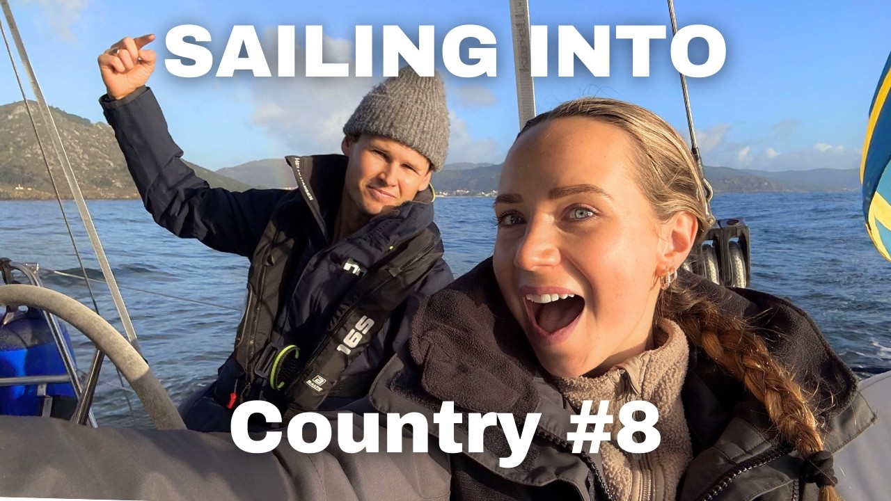 Crossing the Portuguese Border in Rolling Seas | Sailing into Our 8th Country