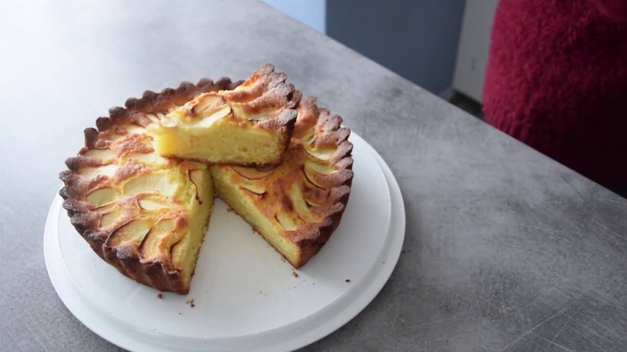 Le quatre quart aux pommes de marraine 🥧🥄.