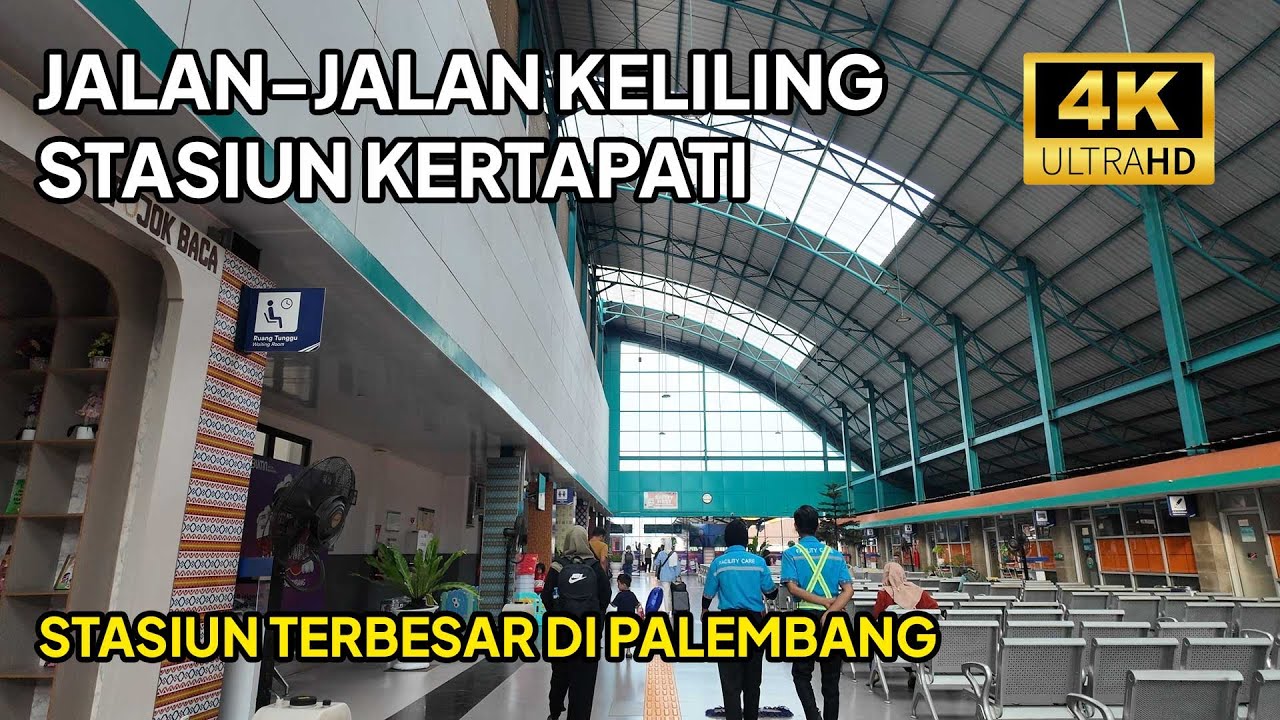 Explore Stasiun Kertapati - Stasiun Terbesar di Palembang, Begini Kondisinya Sekarang