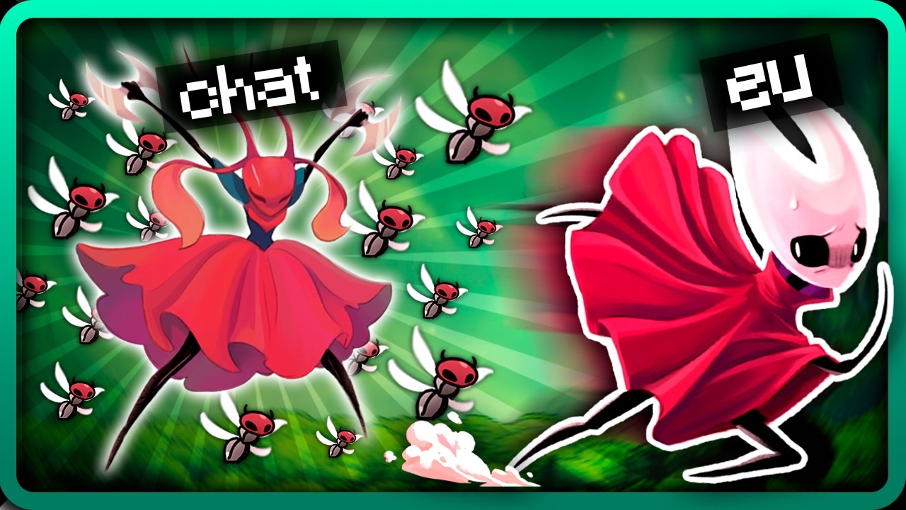 Silksong, mas VOCÊS CONTROLAM o jogo…