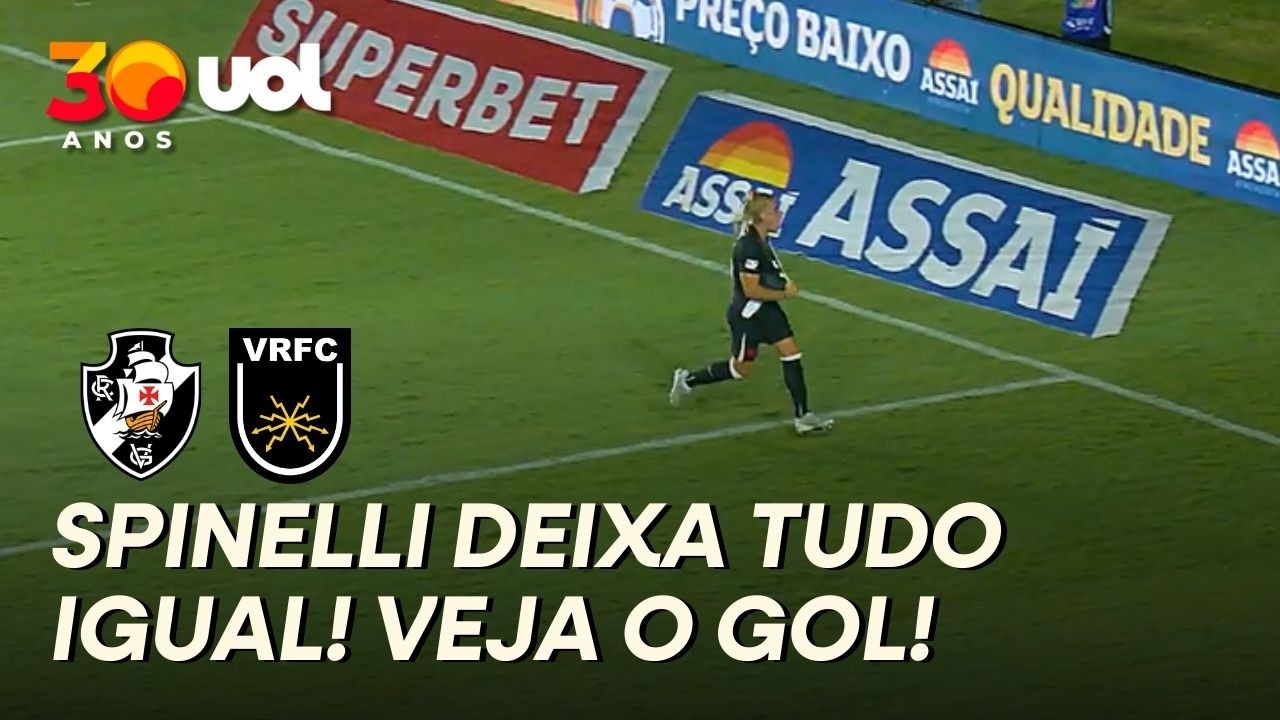VASCO EMPATA A PARTIDA! SPINELLI DEIXA TUDO IGUAL CONTRA O VOLTA REDONDA!