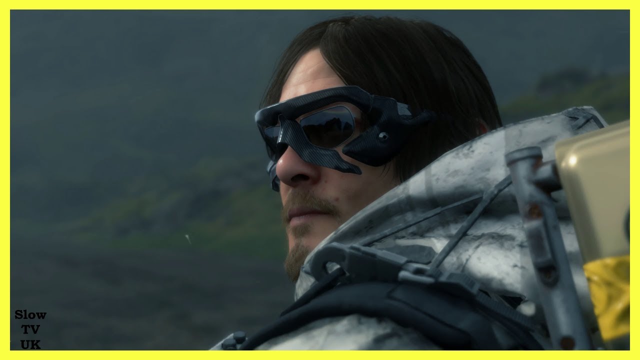 Death Stranding Intro - Slow Walkthrough No Commentary for Background Ambience #1 2K|60