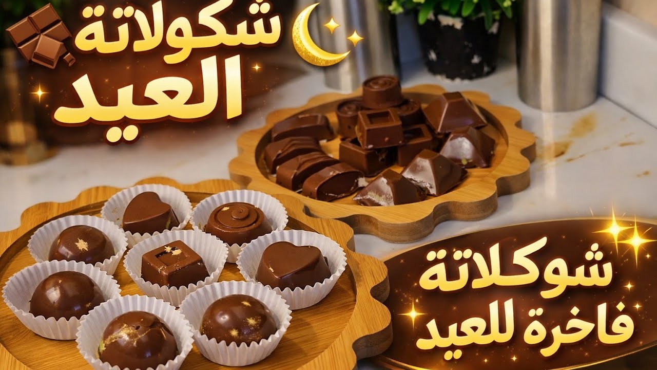 شوكلاته العيد والمناسبات 💥بثلاث حشوات(وسر عمل التوفي من غير ما يفشل منك)