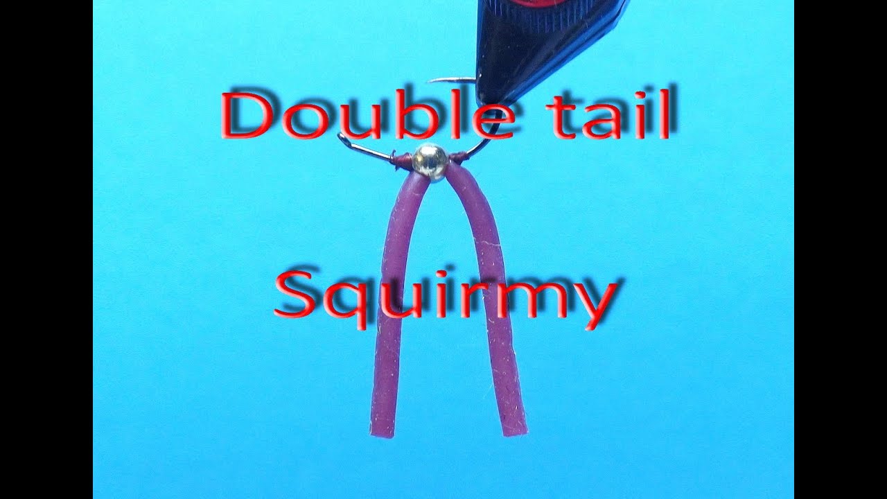 Double Tail Squirmy Wormies Nimfa parkinson sztuczne muchy