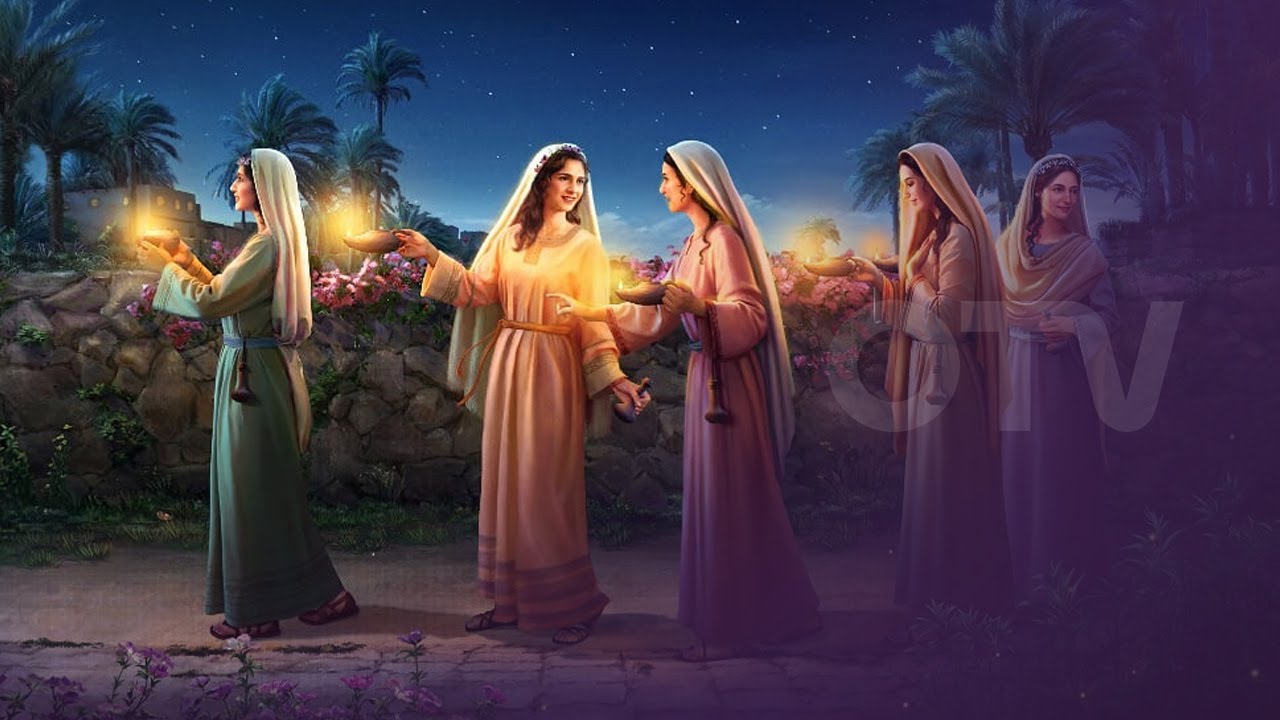 انجيل العذارى الحكيمات والعذارى الجاهلات