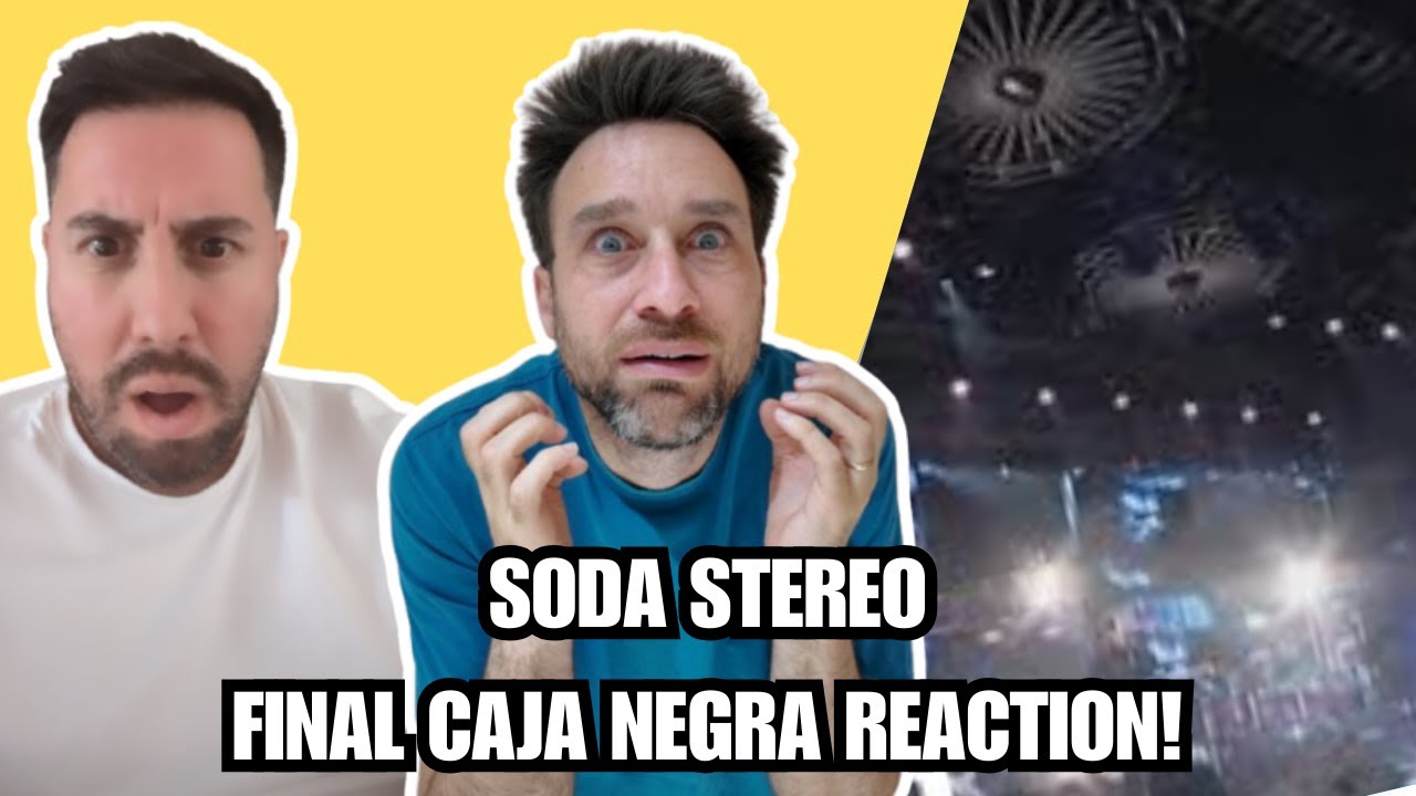 Реакция британцев на Soda Stereo – Final Caja Negra (Live)